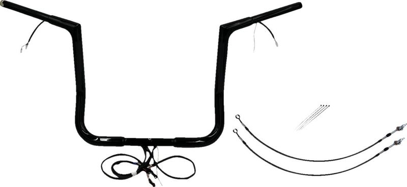 Styrsats Fat Baggers EZ Wired 1-1/4" platt Touring 14-15, Trike 14-15 701214-B