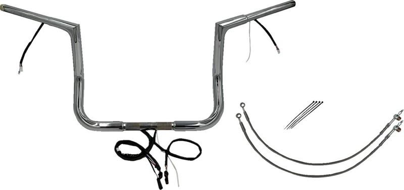 Styrsats Fat Baggers EZ Wired 12 1-1/4" platt Touring 16-20, Trike 16-19 702212