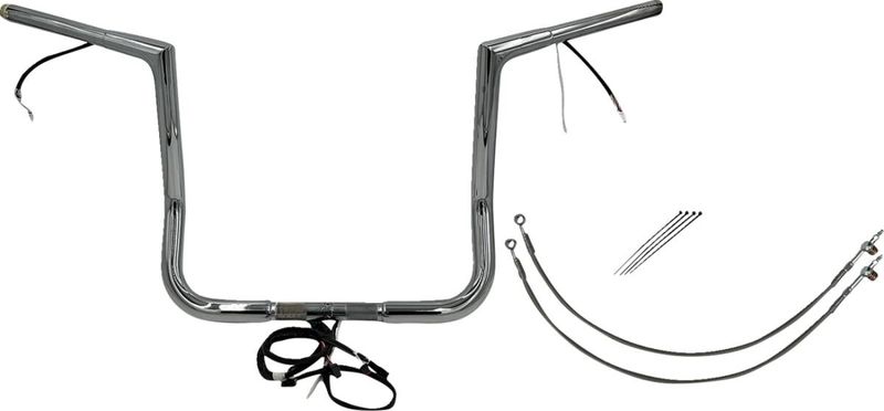 Styrsats Fat Baggers EZ Wired 14 1-1/4" platt Touring 16-20, Trike 16-19