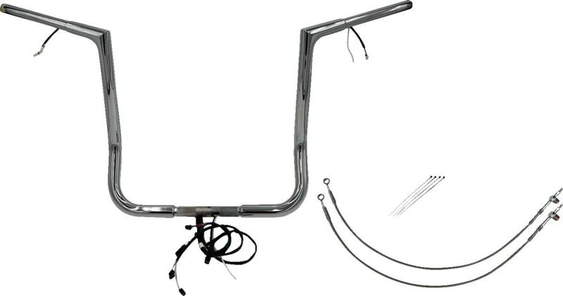 Styrsats Fat Baggers EZ Wired 1-1/4" platt Touring 16-20, Trike 16-19 702216