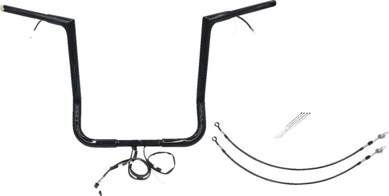 Styrsats Fat Baggers EZ Wired 1-1/4" platt Touring 16-20, Trike 16-19 702216-B