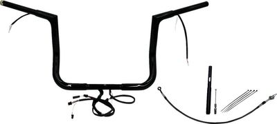 Styrsats Fat Baggers EZ Wired 12 1.251221+FL 1-1/4" platt blå Touring 21-upp, Trike 21