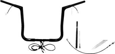 Styrsats Fat Baggers EZ Wired 14 1.251421+FL 1-1/4" platt Touring 21-upp, Trike 21 blå