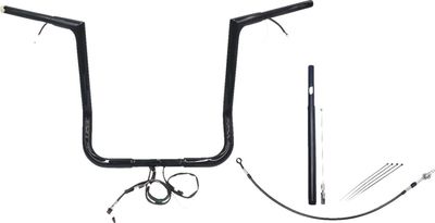 Styrsats Fat Baggers EZ Wired 16 1.251621+FL 1-1/4" platt Touring 21-upp, Trike 21 blå