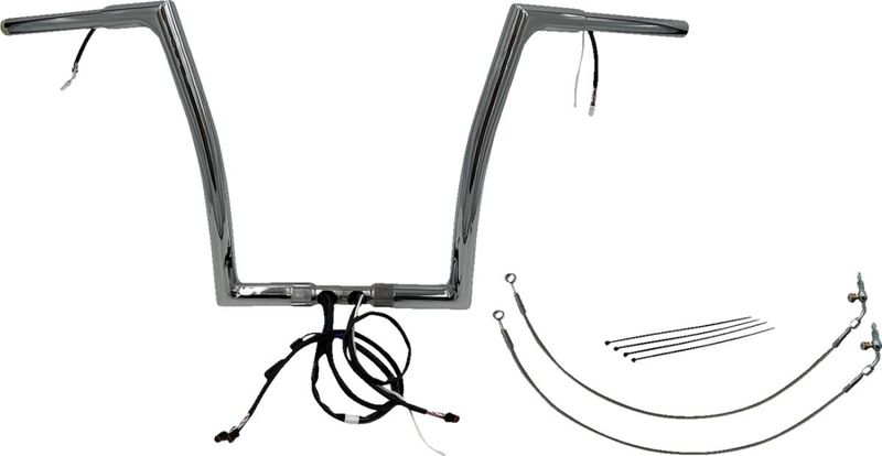 Styrsats Fat Baggers EZ Wired 14 1-1/4" platt Touring 15