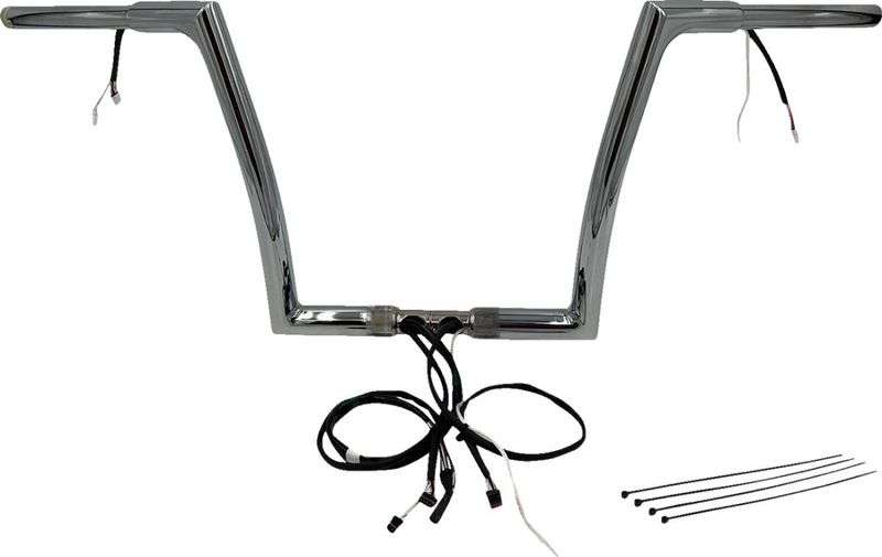 Styrsats Fat Baggers EZ Wired 12 16+FLT 1-1/4" platt Touring 16-20 702912