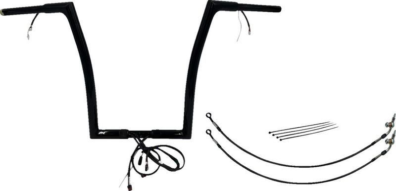 Styrsats Fat Baggers EZ Wired 6-20FL 1-1/4" platt Touring 16-20