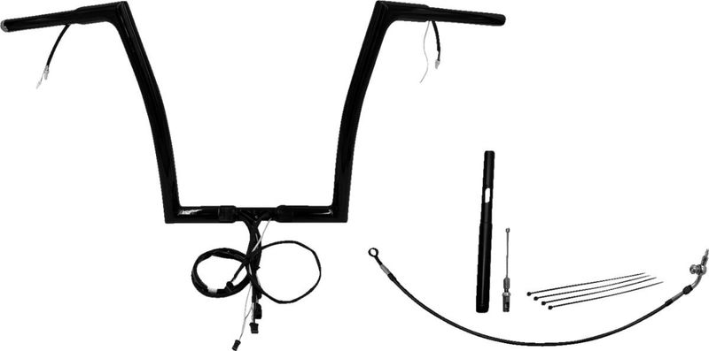 Styrsats Fat Baggers EZ Wired 14 1.251421+FLT 1-1/4" platt Touring 21-23 712914-B