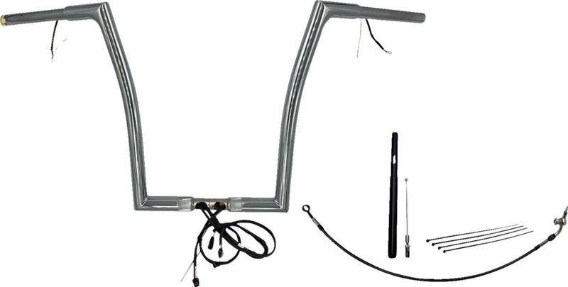 Styrsats Fat Baggers EZ Wired 16 1.251621+FLT 1-1/4" platt Touring 21-23 712916