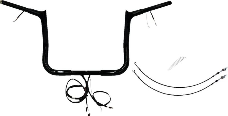 Styrsats Fat Baggers EZ Wired 12 BL1.25 1-1/4" Touring 14-15, Trike 14-15