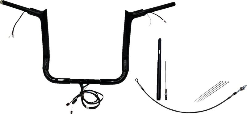 Styrsats Fat Baggers EZ Wired 14 1.51421+ 1-1/2" blå Touring 21-upp, Trike 21