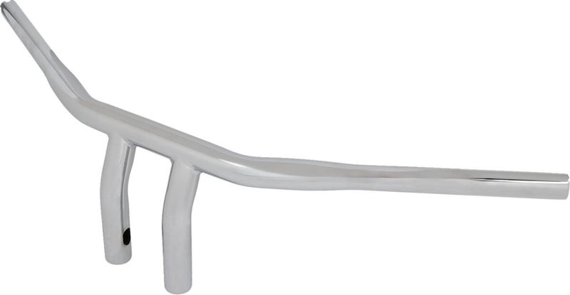 Styre dragbar med riser Burly 1-1/4" 7" höjd krom H-D mekanisk eller elektronisk gas