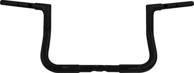 Styre Fat Baggers EZ H-bar 10 Flhx/se 1-1/4" 1.25 platt matt svart Touring 23-upp