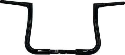 Styre Fat Baggers EZ H-bar 11 Flhx/se 1-1/4" 1.25 platt matt svart Touring 23-upp