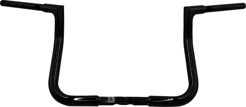 Styre Fat Baggers EZ H-bar 11 Flhx/se 1-1/4" 1.25 platt matt svart Touring 23-upp