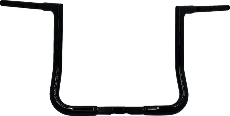 Styre Fat Baggers EZ H-bar 14 Flhx/se 1-1/4" 1.25 platt matt svart Touring 23-upp