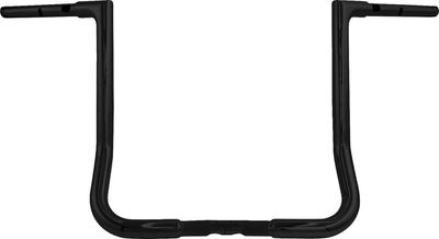 Styre Fat Baggers EZ H-bar 16 1-1/4" 1.25 platt matt svart Touring 23-upp