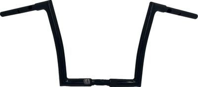 Styre Fat Baggers EZ 12 Fltrx/se 1-1/4" platt matt svart Touring 23-upp, Softail 25-upp
