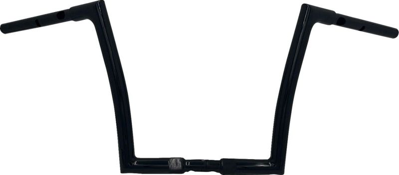 Styre Fat Baggers EZ 12 Fltrx/se 1-1/4" platt matt svart Touring 23-upp, Softail 25-upp