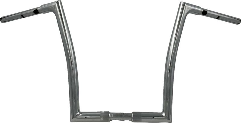 Styre Fat Baggers EZ 14 Fltrx/se 1-1/4" platt matt krom Touring 23-upp, Softail 25-upp