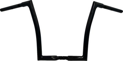 Styre Fat Baggers EZ 14 Fltrx/se 1-1/4" platt matt svart Touring 23-upp, Softail 25-upp