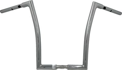 Styre Fat Baggers EZ 16 1-1/4" platt matt krom Touring 23-upp, Softail 25-upp