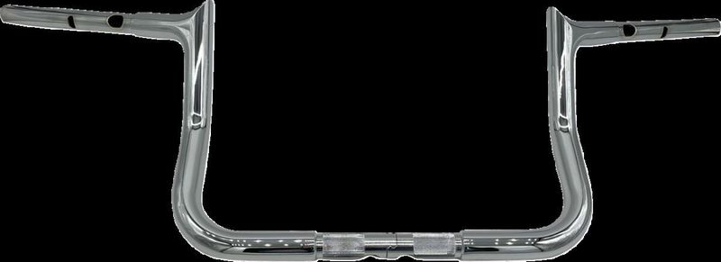 Styre Fat Baggers EZ H-bar 10 Flhx/se 1-1/4" 1.25 krom Touring 23-upp