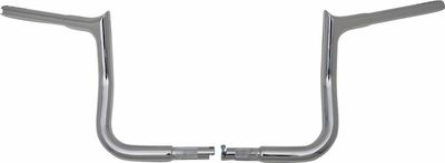 Styre Fat Baggers EZ H-bar 10 Flhx/se 1-1/4" 1.25 krom Touring 23-upp