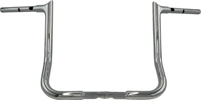 Styre Fat Baggers EZ H-bar 14 Flhx/se 1-1/4" 1.25 krom Touring 23-upp