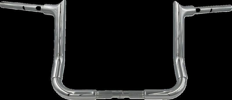 Styre Fat Baggers EZ H-bar 12 Flhx/se 1-1/2" 1.50 krom Touring 23-upp