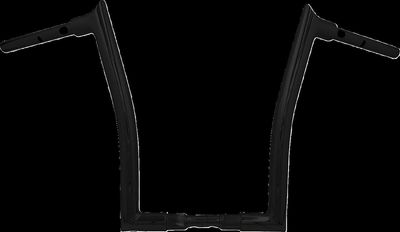 Styre Fat Baggers EZ 16 1-1/2" svart Touring 23-upp, Softail 25-upp
