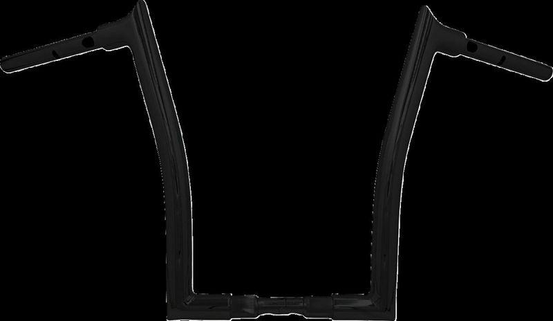 Styre Fat Baggers EZ 16 1-1/2" svart Touring 23-upp, Softail 25-upp