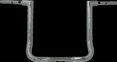 Styre Fat Baggers EZ H-bar 1-1/2" 1.50 platt matt krom Touring 23-upp