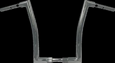 Styre Fat Baggers EZ 1-1/2" platt matt krom Touring 23-upp, Softail 25-upp