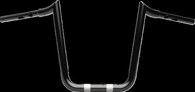 Styre LA Choppers Prime 12 12B 1-1/4" svart Touring 23-upp