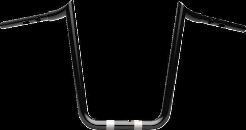 Styre LA Choppers Prime 14 14B 1-1/4" svart Touring 23-upp