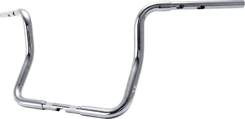 Apehanger styre Burly Brand 13 1-1/4" Touring 23-upp krom
