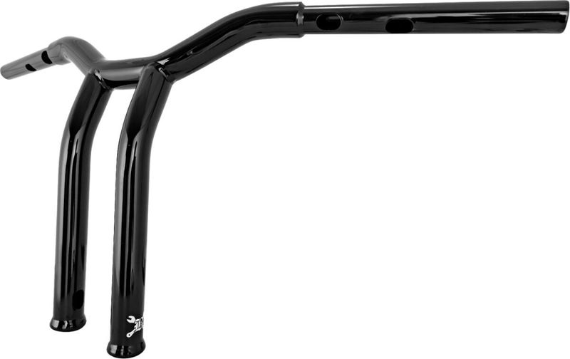Styre Burly Brand Dominator 12 svart Softail 25-upp, Touring 23-upp