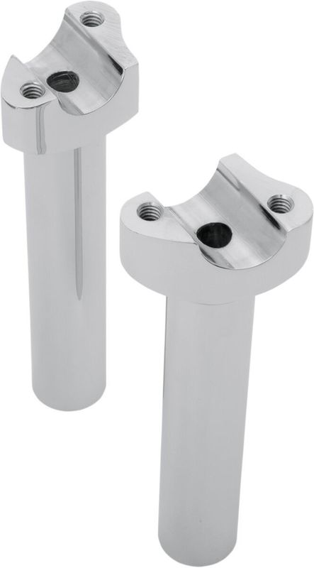 Risers Drag Specialties 6.5 smidd aluminium rak krom