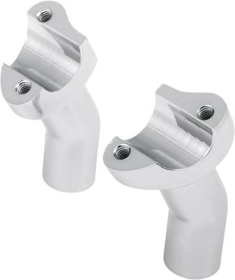 Risers Drag Specialties 3.5 smidd aluminium krom