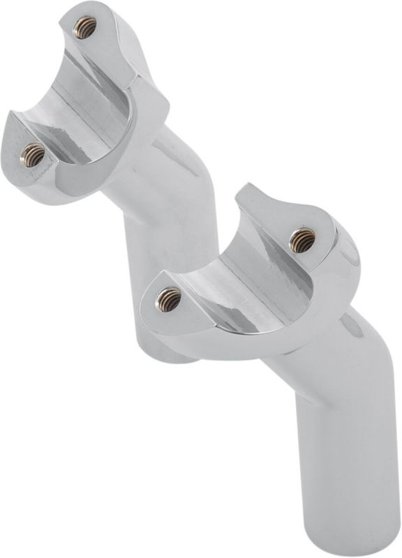 Risers Drag Specialties 4.5 smidd aluminium krom