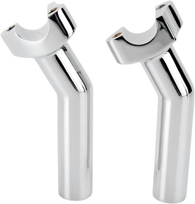 Risers Drag Specialties 5.5 smidd aluminium krom