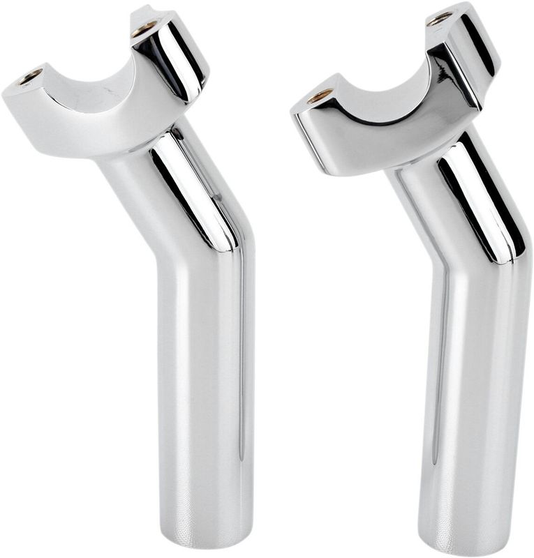 Risers Drag Specialties 5.5 smidd aluminium krom