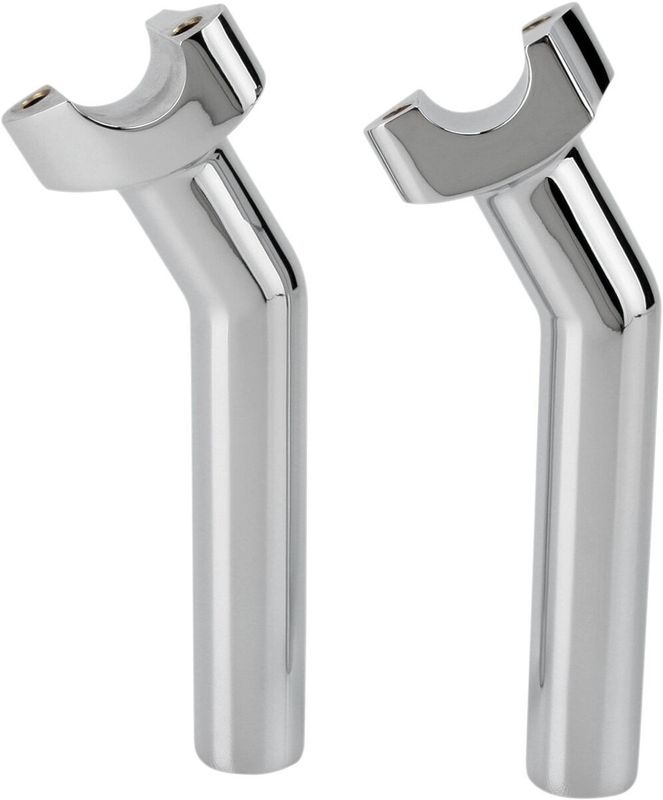 Risers Drag Specialties 6.5 smidd aluminium krom