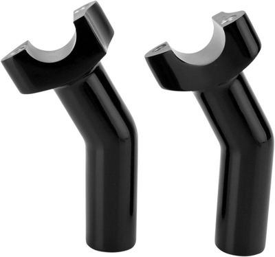 Risers Drag Specialties 4.5 smidd aluminium svart