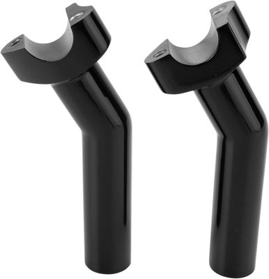 Risers Drag Specialties 5.5 smidd aluminium svart