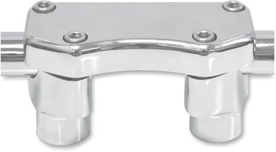 Styrklammer riser Drag Specialties Buflo krom