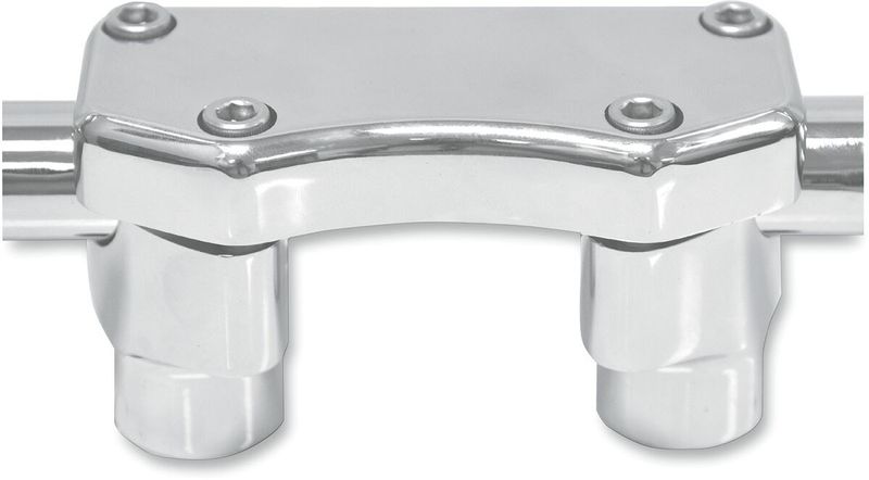 Styrklammer riser Drag Specialties Buflo krom