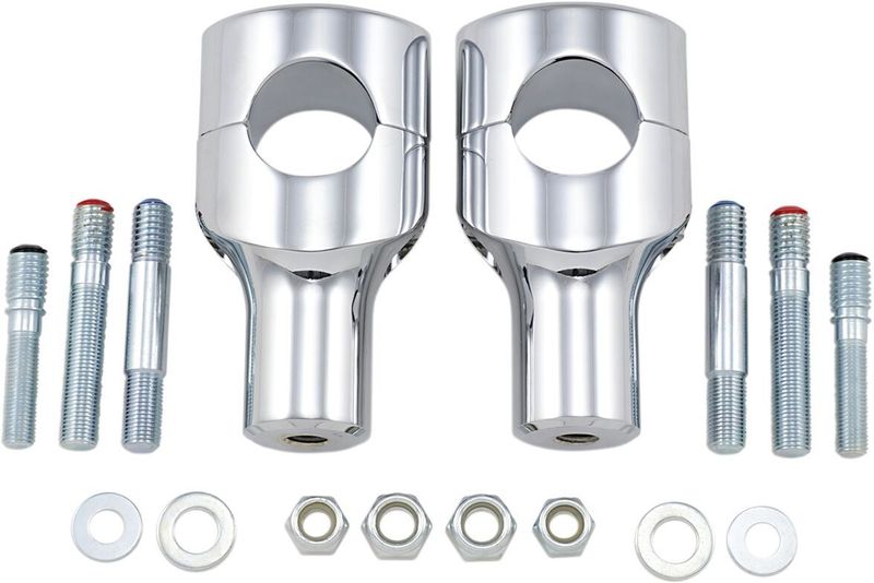 Risers Drag Specialties Buffalo 3 rak krom