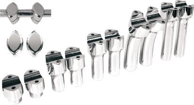 Risers Drag Specialties Buffalo krom